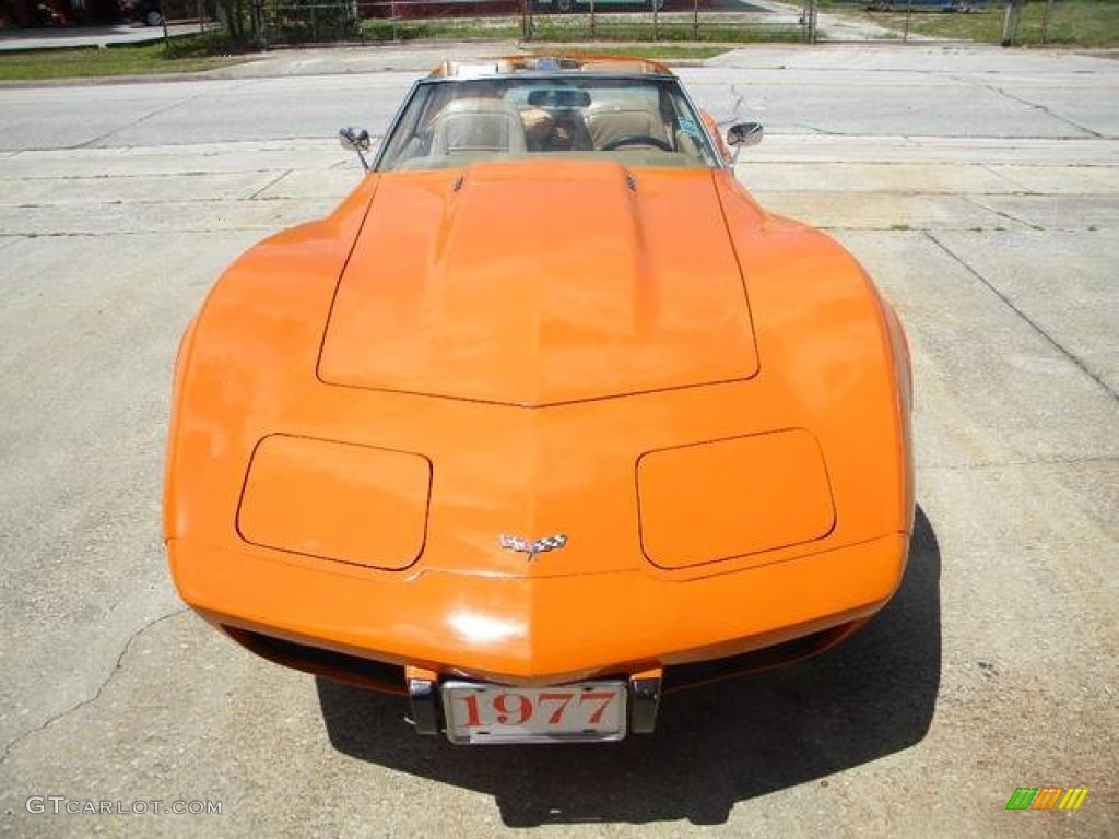 Orange 1977 Chevrolet Corvette Coupe Exterior Photo #94321527