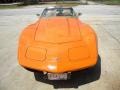 1977 Orange Chevrolet Corvette Coupe  photo #2