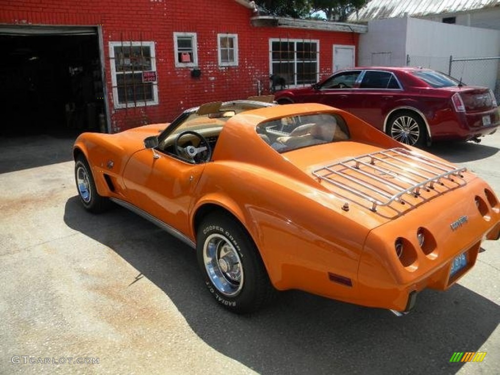Orange 1977 Chevrolet Corvette Coupe Exterior Photo #94321593