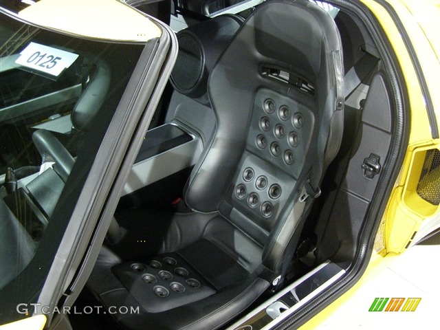 Ebony Black Interior 2006 Ford GT Standard GT Model Photo #94324