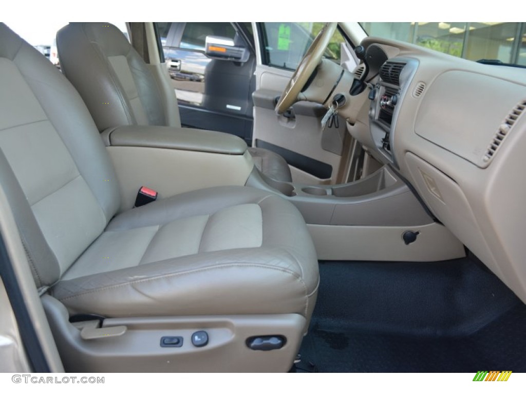 2004 Explorer Sport Trac XLT 4x4 - Pueblo Gold Metallic / Medium Pebble/Dark Pebble photo #15