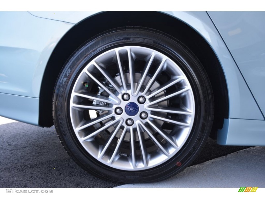 2014 Fusion Hybrid SE - Ice Storm / Dune photo #10