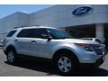 2014 Ingot Silver Ford Explorer FWD  photo #1