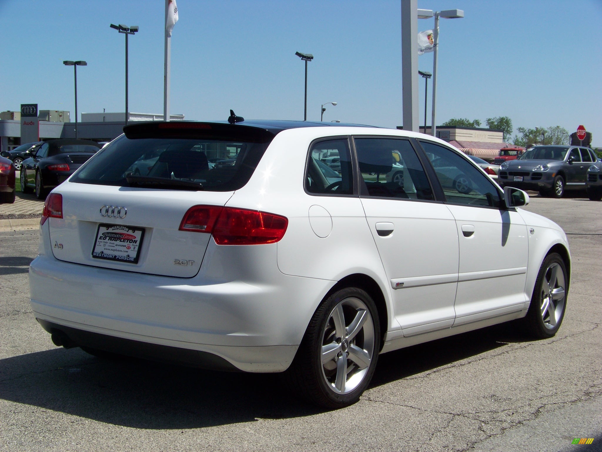 2008 A3 2.0T - Ibis White / Black photo #5