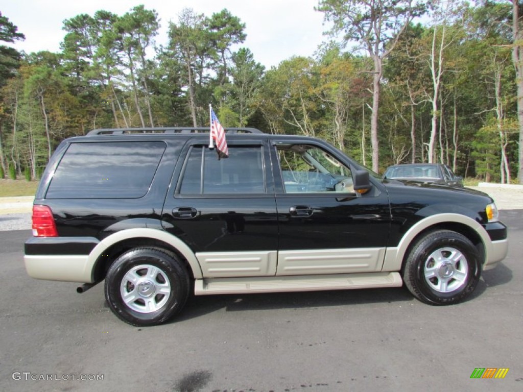 Black Clearcoat 2005 Ford Expedition Eddie Bauer 4x4 Exterior Photo #94326822