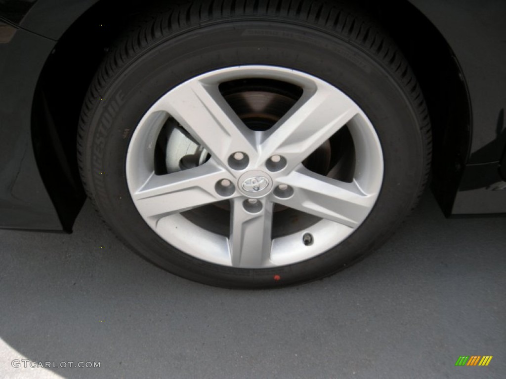 2014 Camry SE - Attitude Black Metallic / Black photo #11