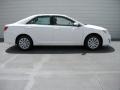 2014 Super White Toyota Camry LE  photo #3