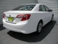 2014 Super White Toyota Camry LE  photo #4
