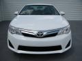 2014 Super White Toyota Camry LE  photo #8
