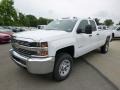 Front 3/4 View of 2015 Silverado 3500HD WT Double Cab 4x4