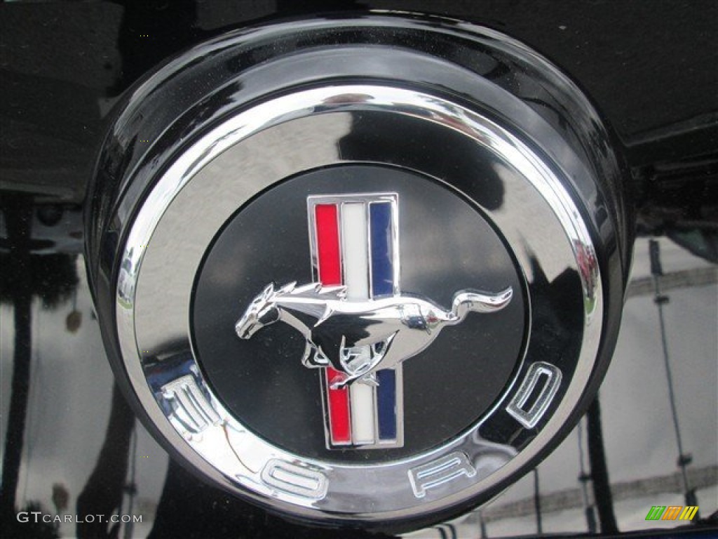 2014 Mustang V6 Coupe - Deep Impact Blue / Charcoal Black photo #7