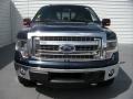 2014 Blue Jeans Ford F150 XLT SuperCrew 4x4  photo #8