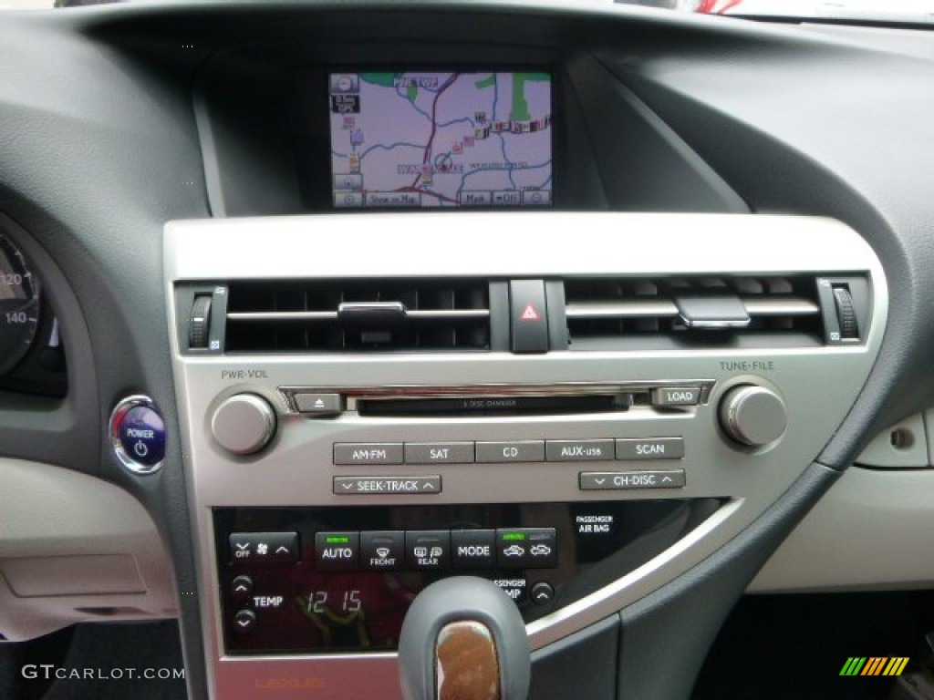 2010 RX 450h AWD Hybrid - Starfire White Pearl / Light Gray/Espresso Birds-Eye Maple photo #14