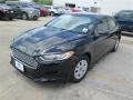 2014 Tuxedo Black Ford Fusion S  photo #2