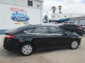 2014 Tuxedo Black Ford Fusion S  photo #7