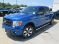 2014 Blue Flame Ford F150 STX SuperCrew  photo #2