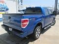 2014 Blue Flame Ford F150 STX SuperCrew  photo #7