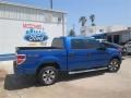 2014 Blue Flame Ford F150 STX SuperCrew  photo #8