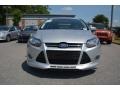 2014 Ingot Silver Ford Focus Titanium Hatchback  photo #8