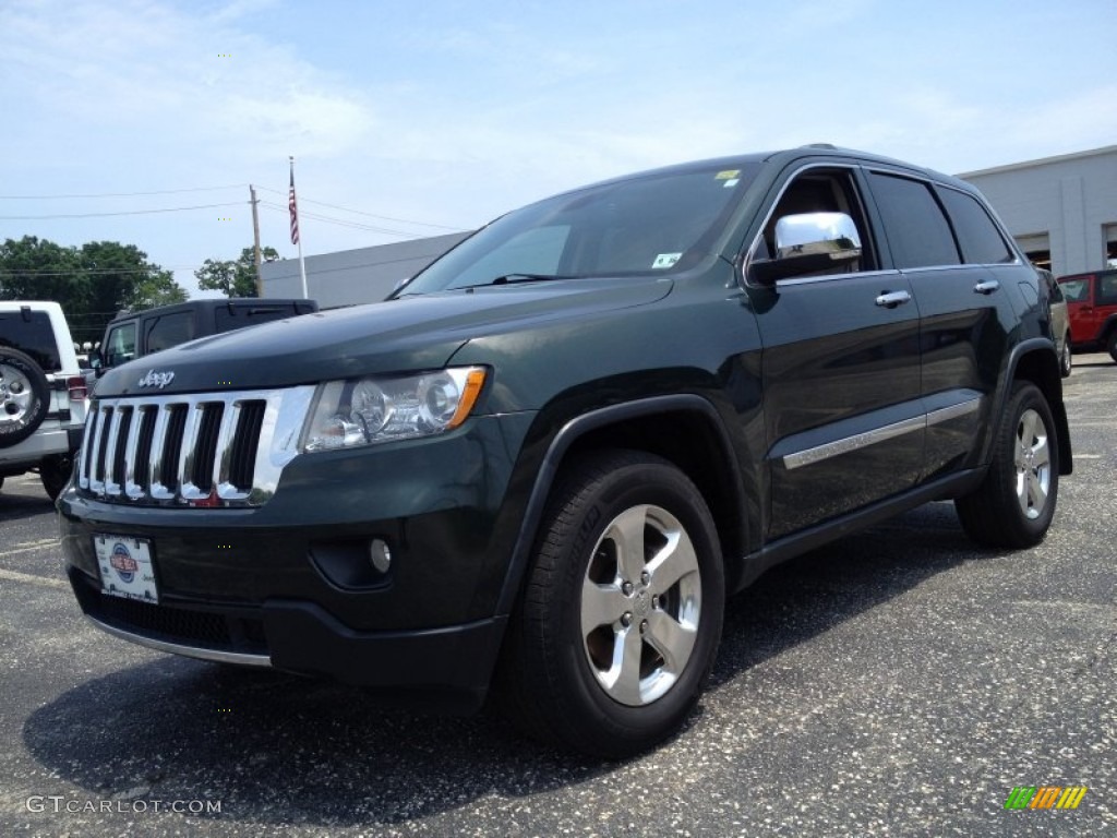 2011 Grand Cherokee Limited 4x4 - Natural Green Pearl / Black/Light Frost Beige photo #1