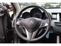 2011 Acura RDX Ebony Interior Steering Wheel Photo
