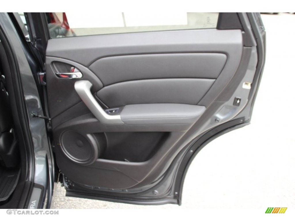 2011 Acura RDX SH-AWD Ebony Door Panel Photo #94333989