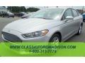 Ingot Silver - Fusion SE EcoBoost Photo No. 1