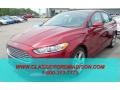 2014 Ruby Red Ford Fusion SE  photo #1