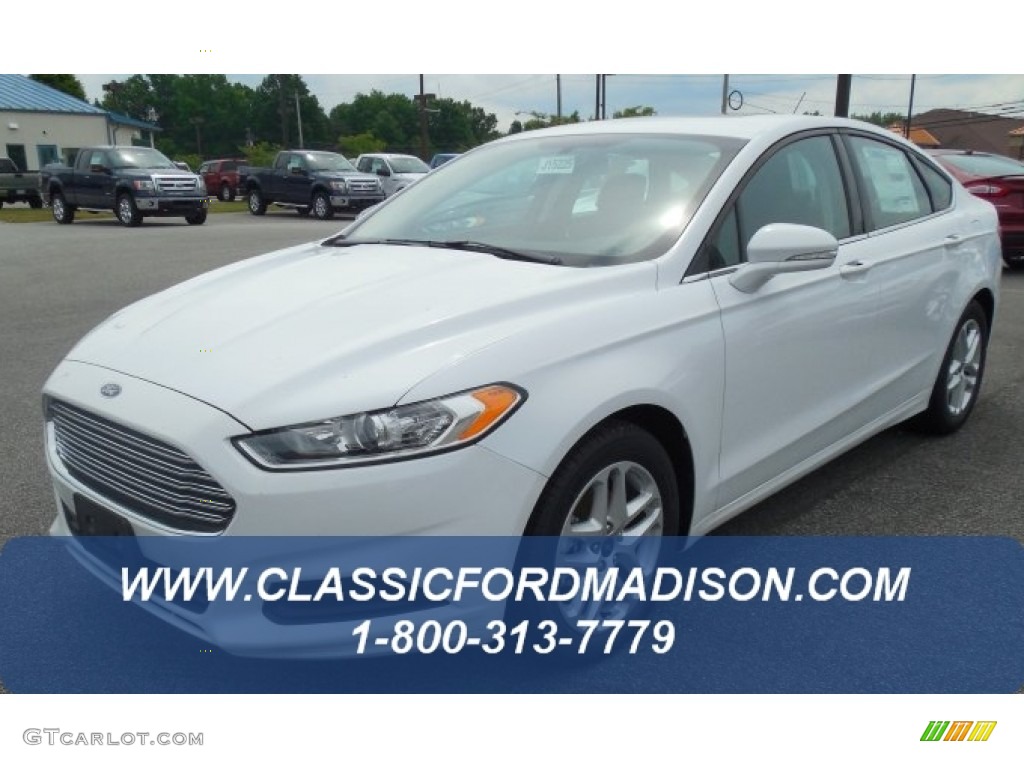 Oxford White Ford Fusion