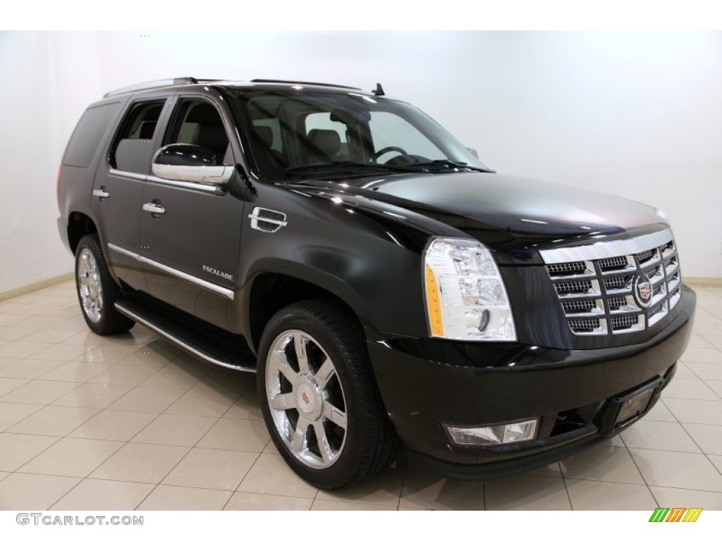 2014 Escalade Luxury AWD - Black Raven / Ebony/Ebony photo #1