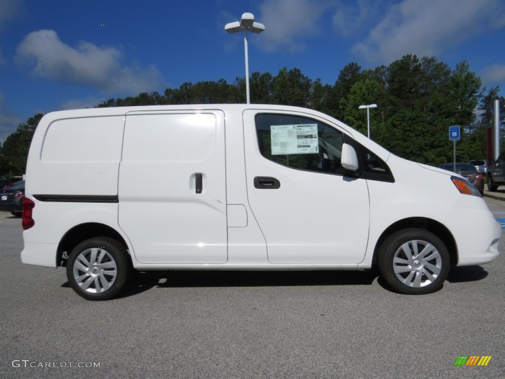 Glacier White 2014 Nissan NV200 SV Exterior Photo #94337703