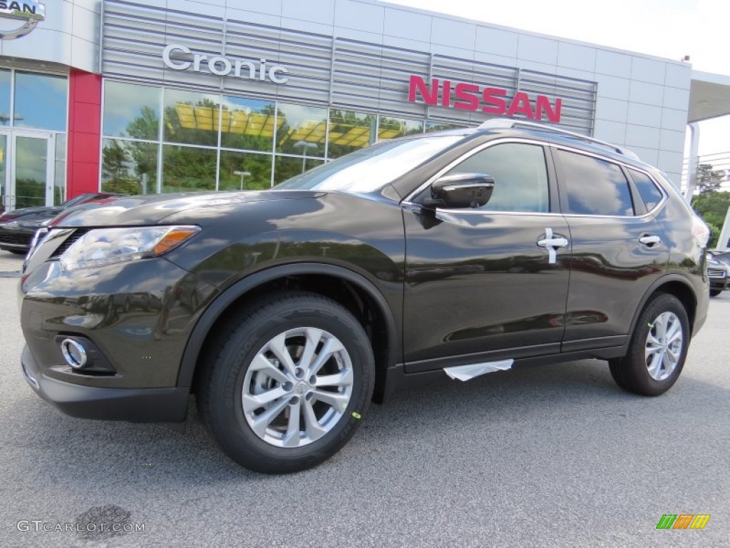 2014 Rogue SV - Midnight Jade / Charcoal photo #1