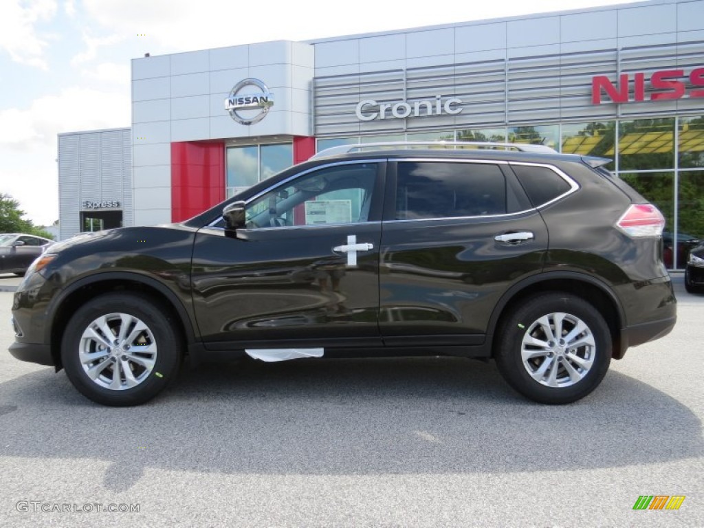 2014 Rogue SV - Midnight Jade / Charcoal photo #2