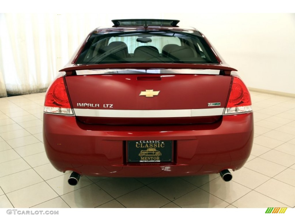 2011 Impala LTZ - Red Jewel Tintcoat / Ebony photo #14