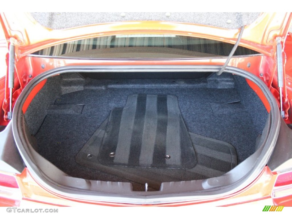 2012 Camaro LS Coupe - Inferno Orange Metallic / Black photo #31