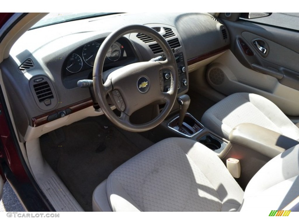 2006 Malibu LT Sedan - Sport Red Metallic / Cashmere Beige photo #5