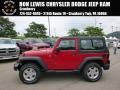 2014 Flame Red Jeep Wrangler Sport S 4x4  photo #1