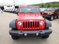 2014 Flame Red Jeep Wrangler Sport S 4x4  photo #3