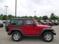 2014 Flame Red Jeep Wrangler Sport S 4x4  photo #5