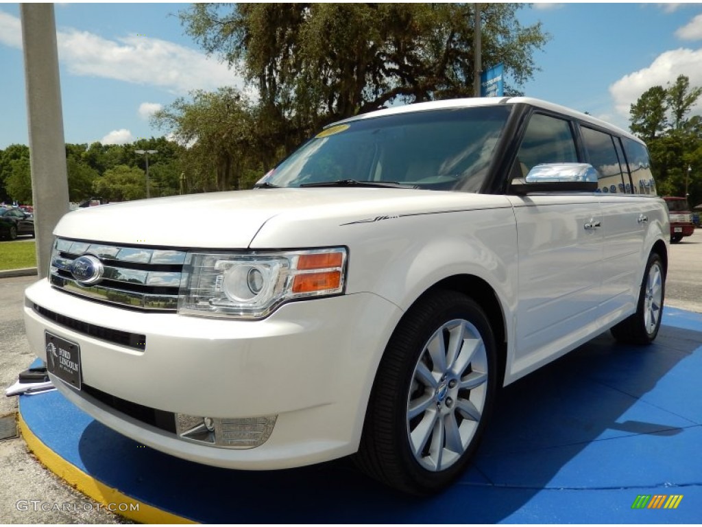 2011 Flex Limited - White Platinum Metallic Tri-Coat / Medium Light Stone photo #1