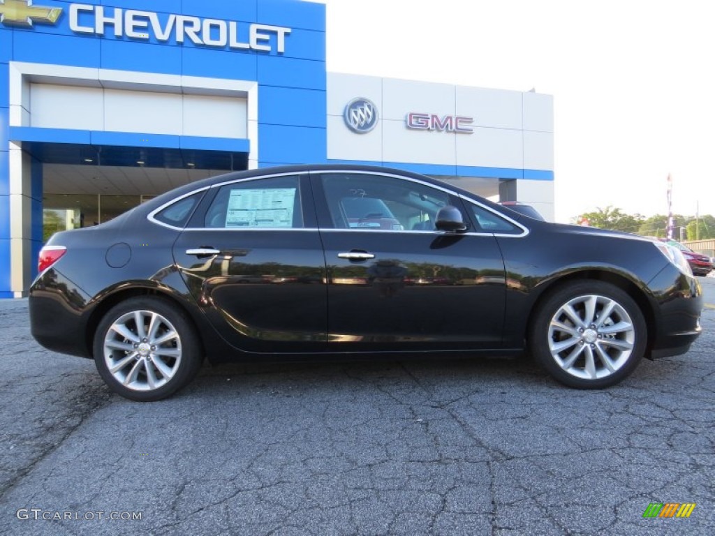 Carbon Black Metallic 2014 Buick Verano Convenience Exterior Photo #94345053