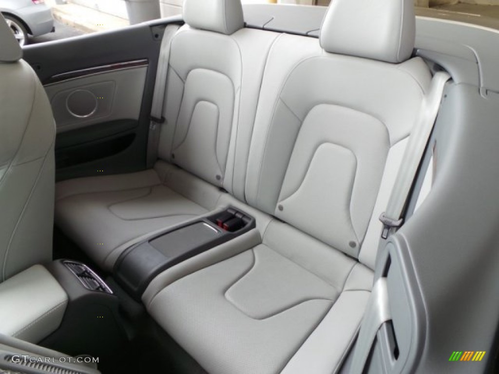 2013 Audi A5 2.0T Cabriolet Rear Seat Photo #94346628