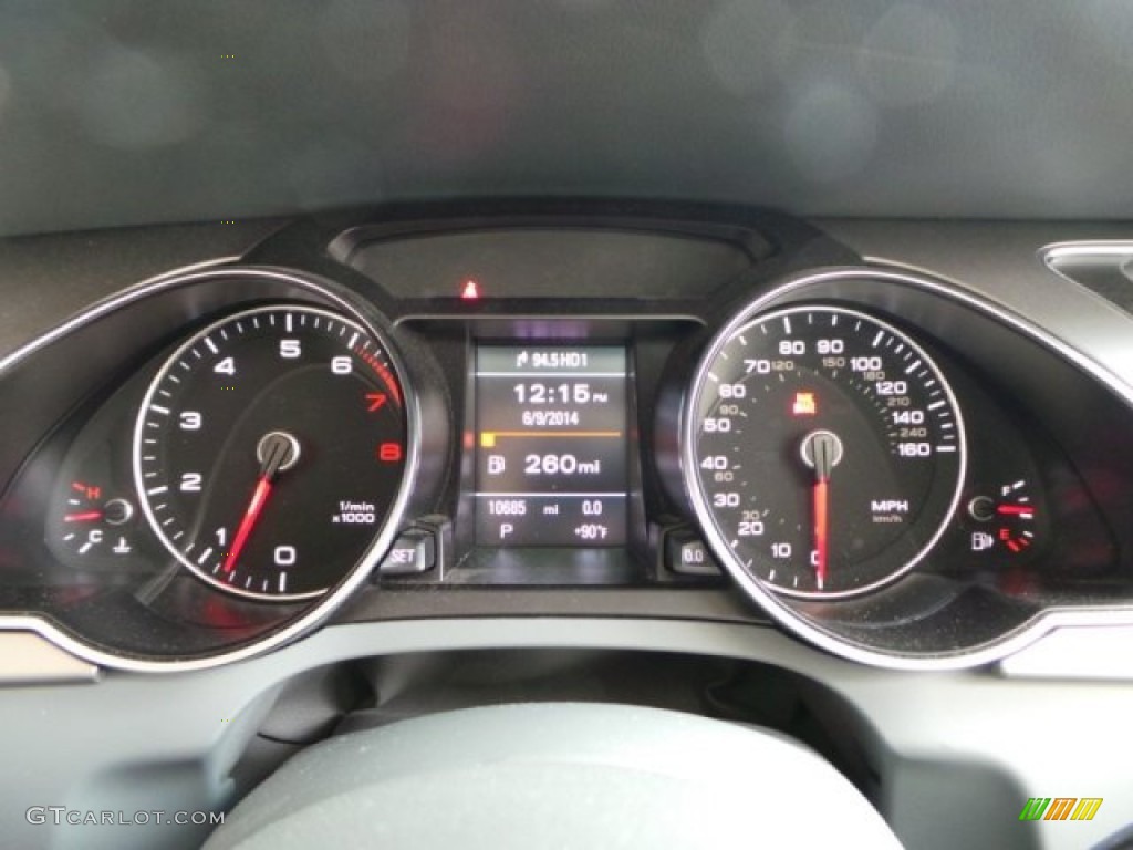 2013 Audi A5 2.0T Cabriolet Gauges Photos