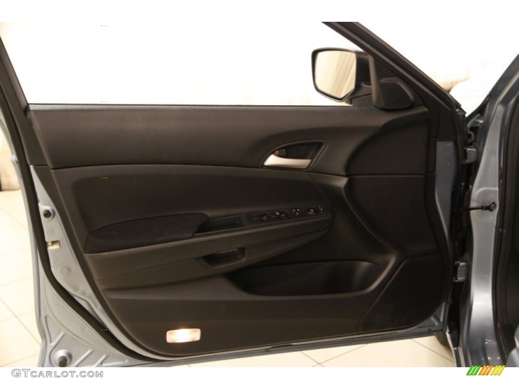 2012 Accord LX Sedan - Celestial Blue Metallic / Black photo #4
