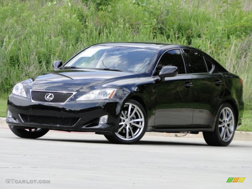 Black Sapphire Pearl Lexus IS