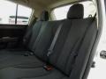 2011 Nissan Versa Charcoal Interior Rear Seat Photo