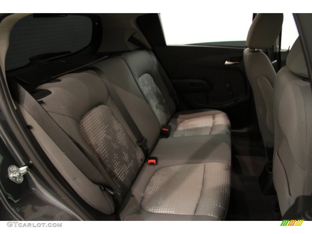 Jet Black/Dark Titanium Interior 2013 Chevrolet Sonic LS Hatch Photo #94350819