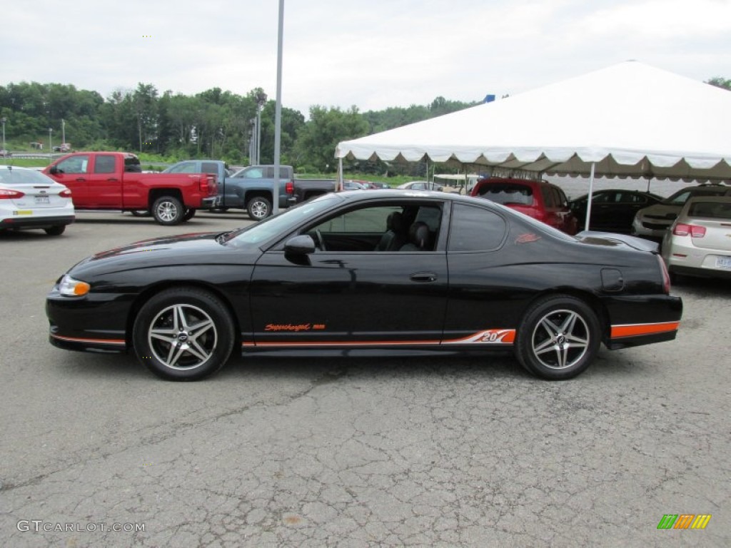Black 2005 Chevrolet Monte Carlo Supercharged SS Tony Stewart Signature Series Exterior Photo #94351287
