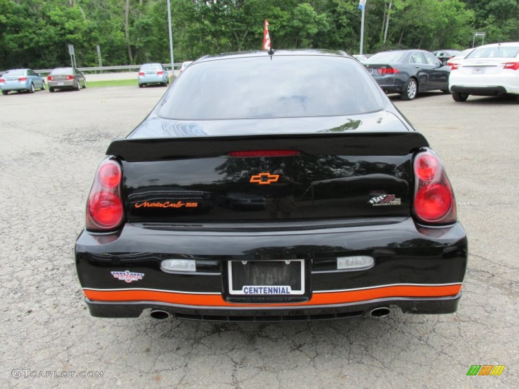 2005 Monte Carlo Supercharged SS Tony Stewart Signature Series - Black / Ebony photo #5