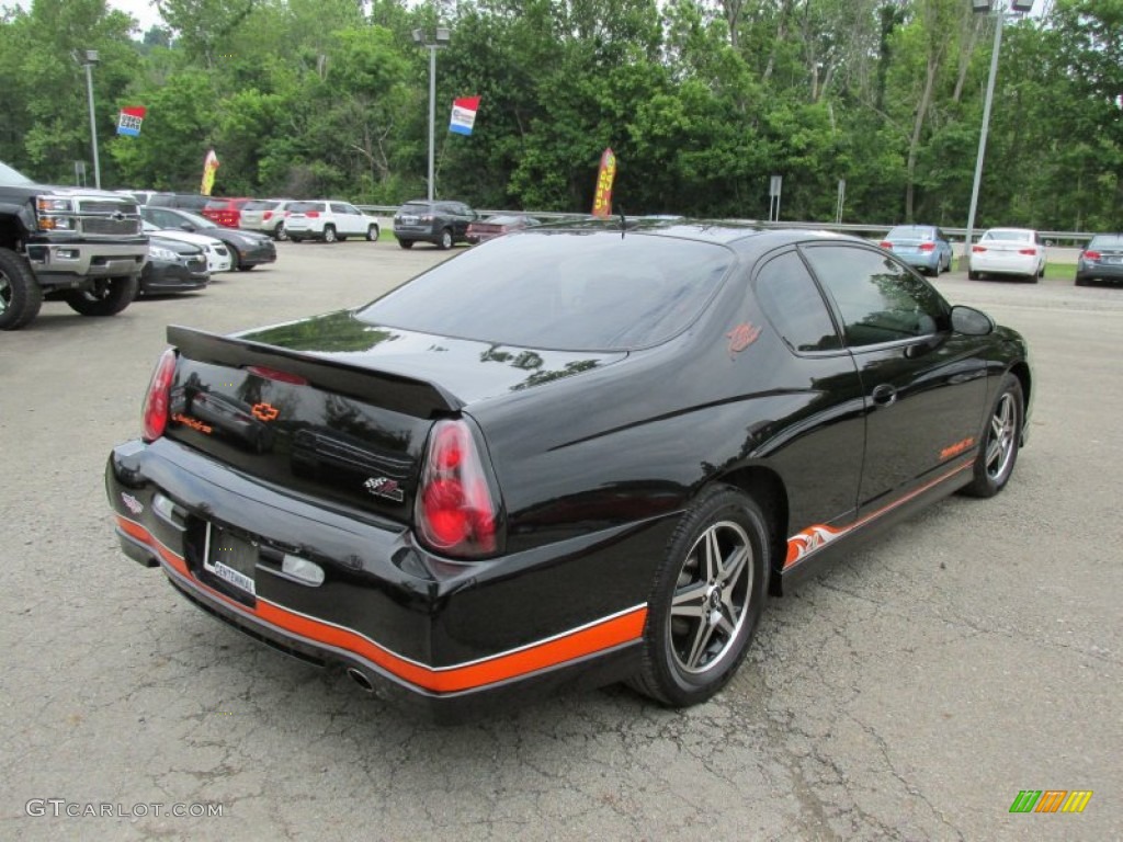 2005 Monte Carlo Supercharged SS Tony Stewart Signature Series - Black / Ebony photo #6